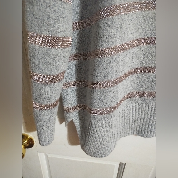 Lane Bryant mohair blend knit and metallic Sparkle Sweater Tunic sz 18/20 - Picture 6 of 6